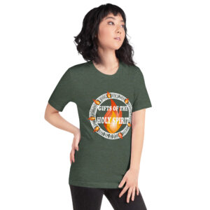 gifts of the holy spirit women's christian t shirt