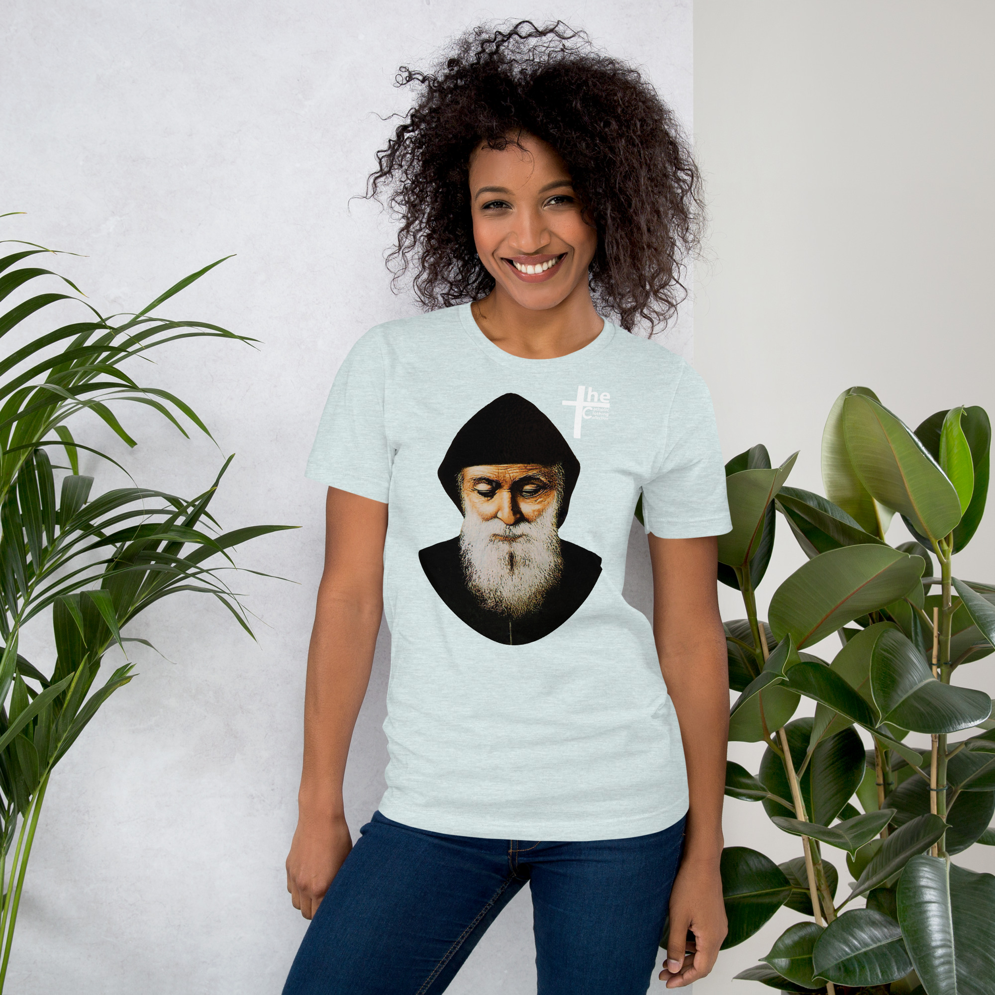 st charbel women's t shirt st charbel women's t shirt