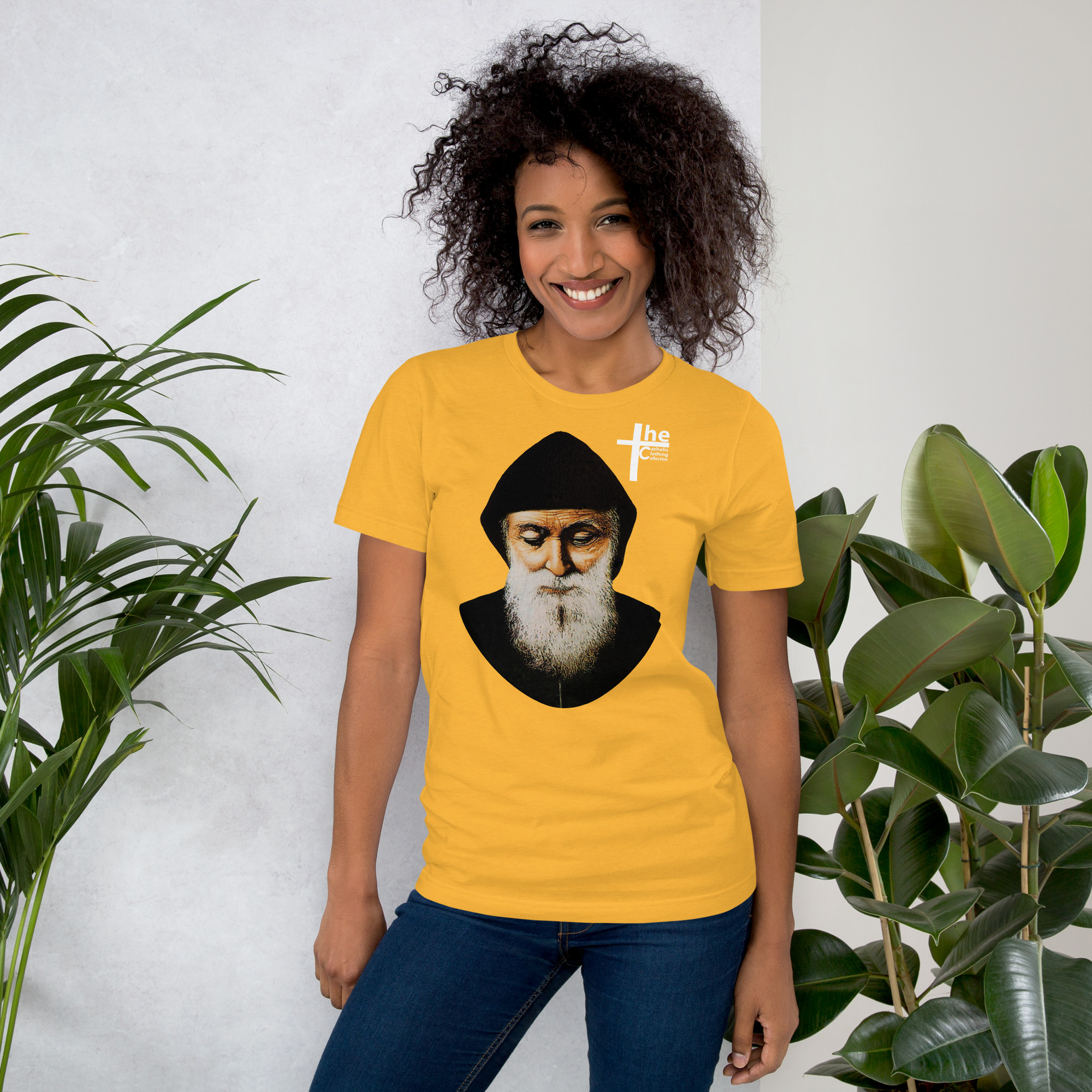 st charbel women's t shirt st charbel women's t shirt