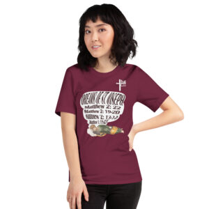 dreams of st joseph women's t shirt