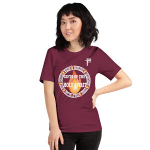 gifts of the holy spirit women's t shirt