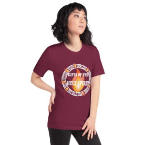 gifts of the holy spirit women's christian t shirt