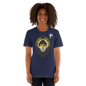st charbel pray for us women's t shirt