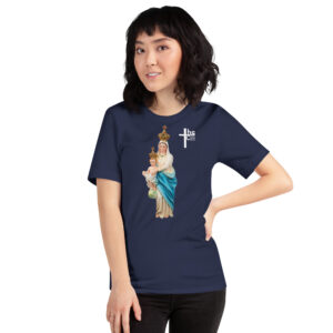 mary and jesus women's t shirt