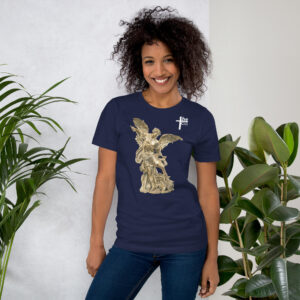 st michael archangel women's t shirt