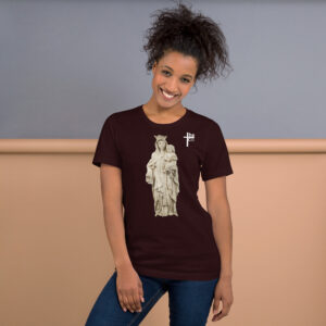 our lady of mount carmel women's t shirt
