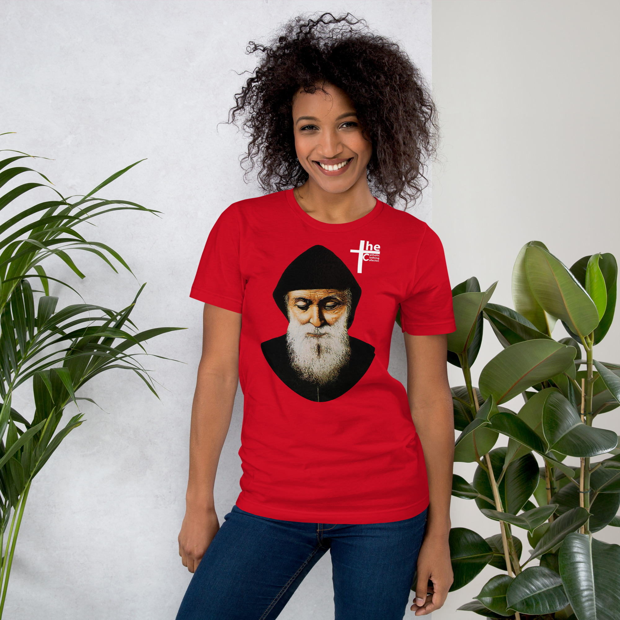 st charbel women's t shirt st charbel women's t shirt