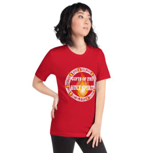 gifts of the holy spirit women's christian t shirt
