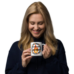 gifts of the holy spirit white glossy mug