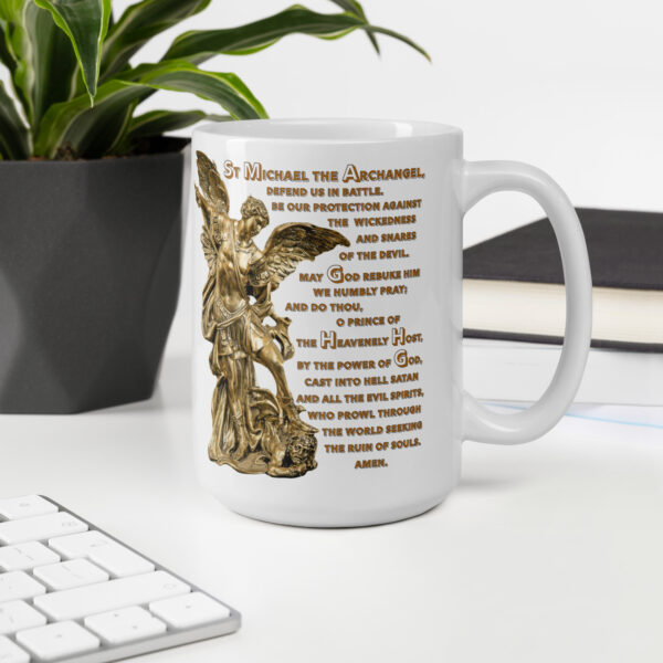 St Michael Archangel mug