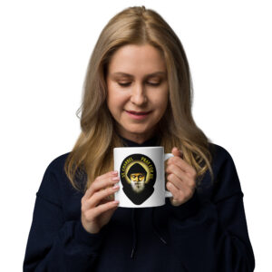 st charbel pray for us white glossy mug