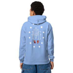miraculous medal children's hoodie