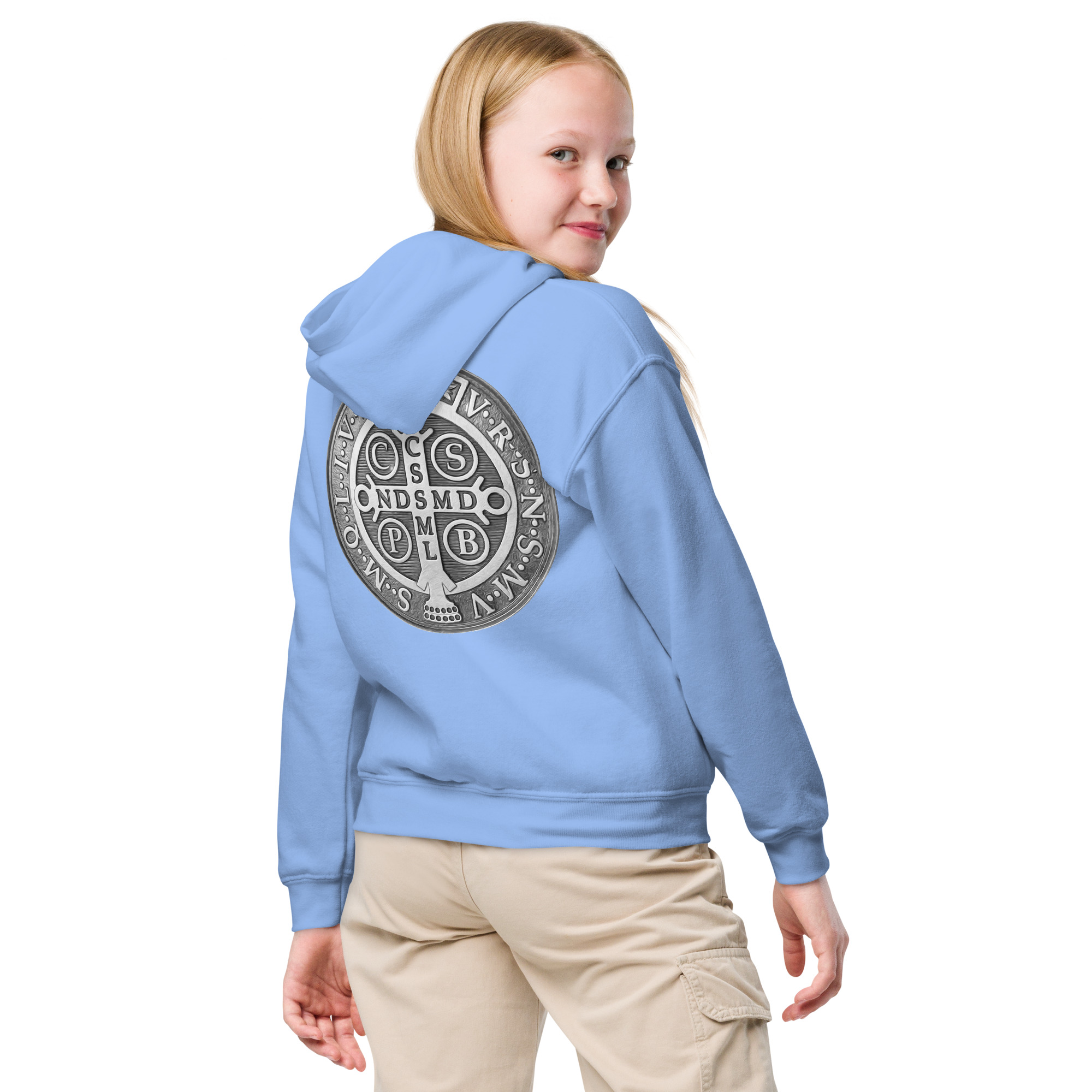 st benedict medal children's hoodie st benedict medal children's hoodie