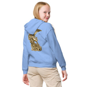 st michael archangel children's hoodie