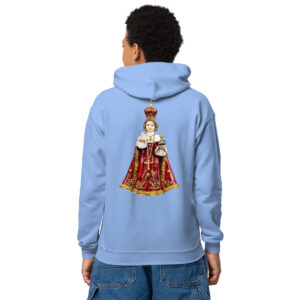 infant of prague kids hoodie