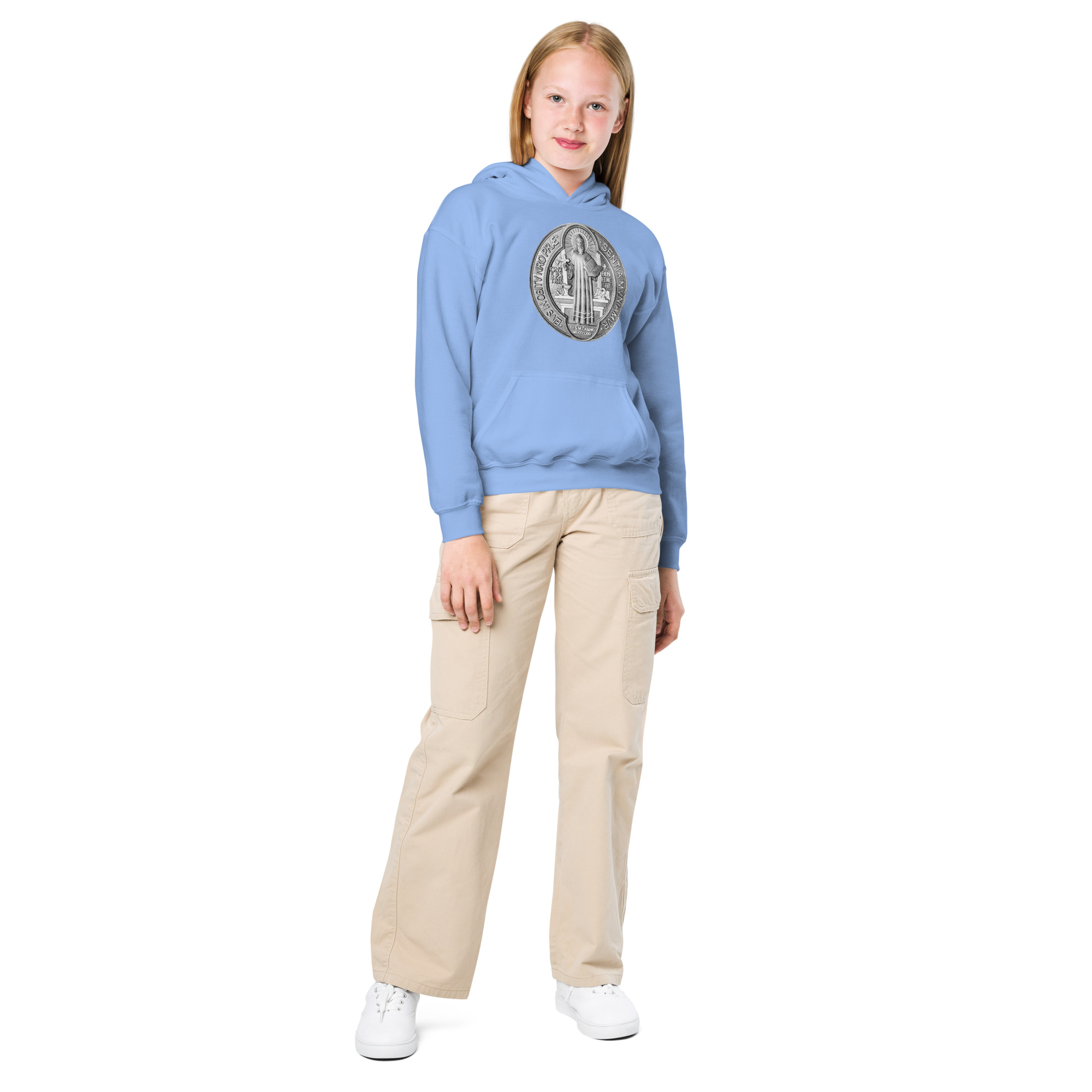 st benedict medal children's hoodie st benedict medal children's hoodie