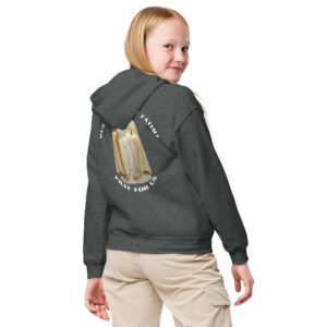 our lady of fatima pray for us children's hoodie