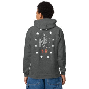 miraculous medal children's hoodie