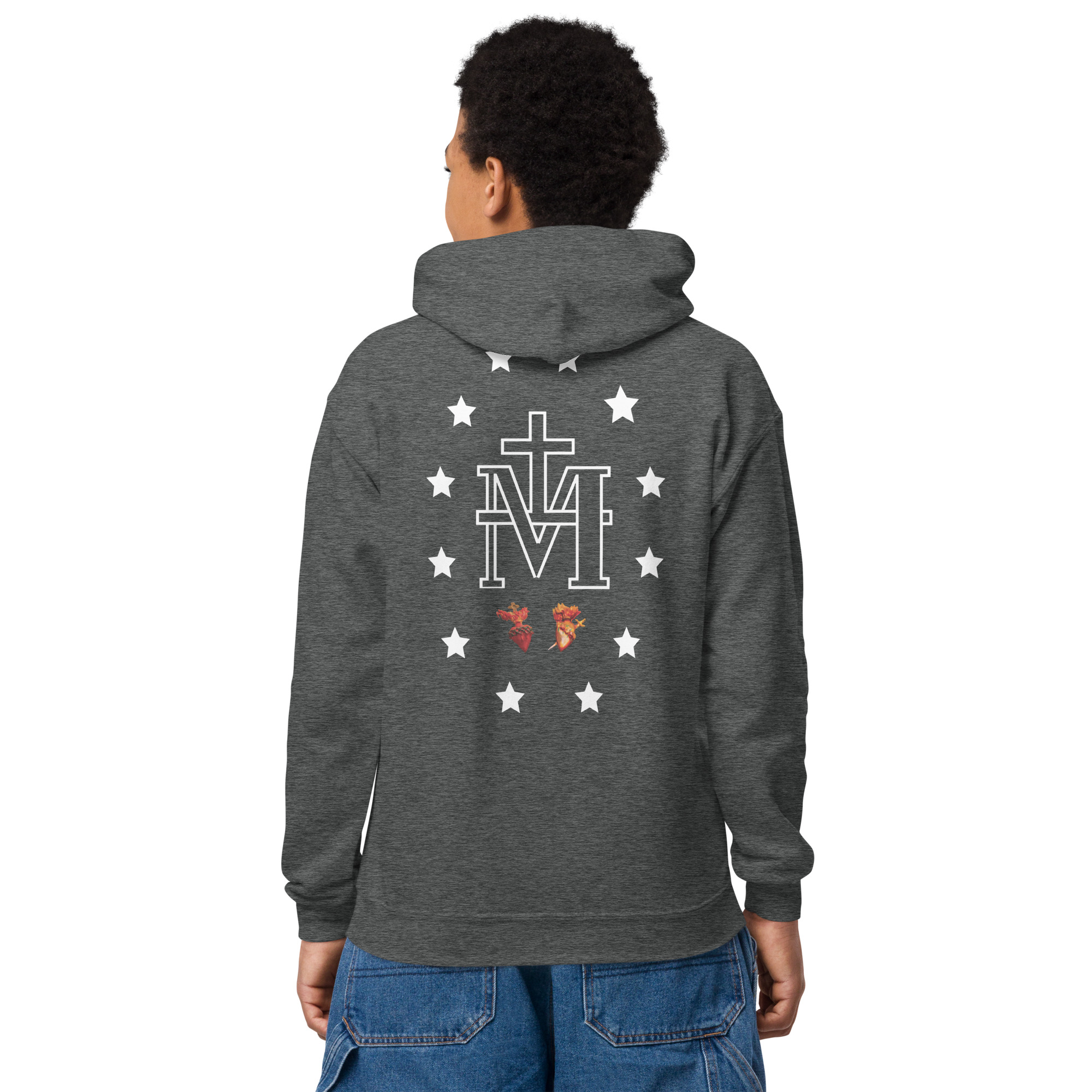 miraculous medal children's hoodie miraculous medal children's hoodie