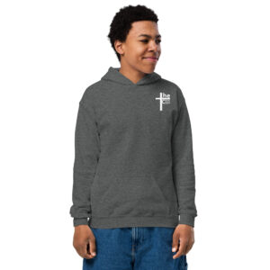 rock solid catholic children's hoodie