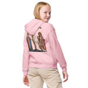 crucifixion scene children's hoodie