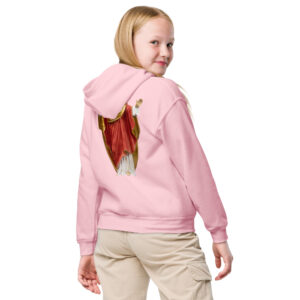 sacred heart of jesus children's hoodie