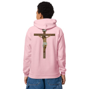 jesus crucified children's hoodie