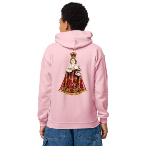 infant of prague kids hoodie