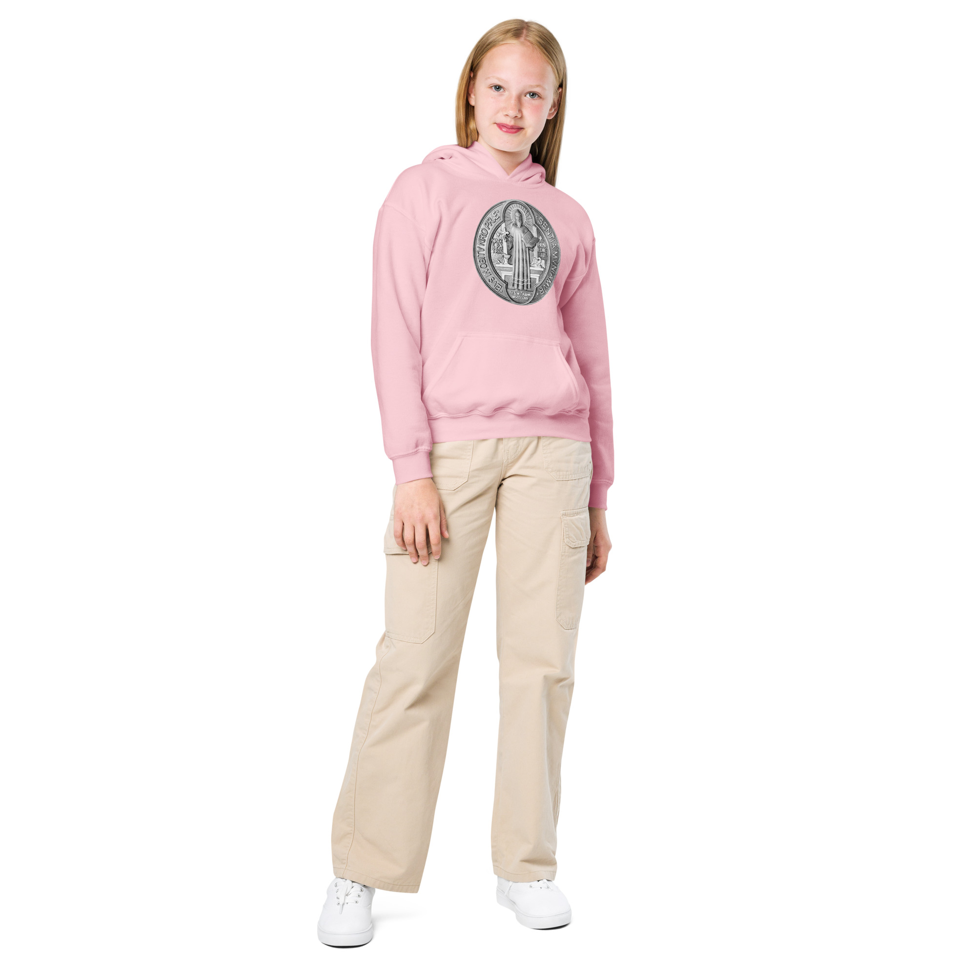 st benedict medal children's hoodie st benedict medal children's hoodie