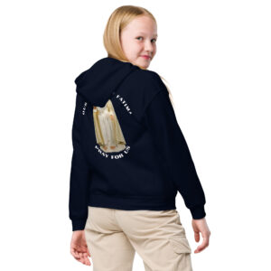 our lady of fatima pray for us children's hoodie