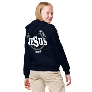 i am the way, the truth and the life children heavy blend hoodie
