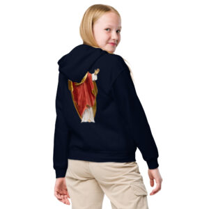 sacred heart of jesus children's hoodie