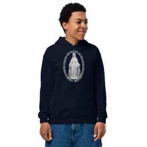 miraculous medal children's hoodie