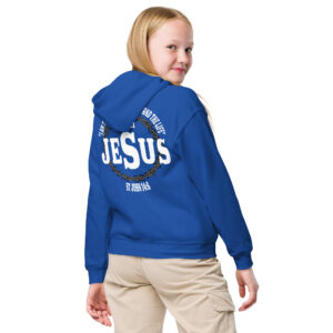 Christian Range i am the way, the truth and the life children heavy blend hoodie