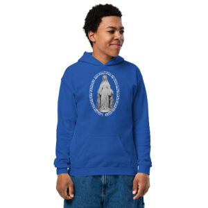 miraculous medal children's hoodie