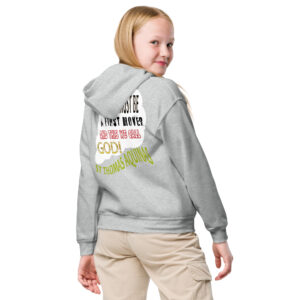 god as first mover by st thomas aquinas children's hoodie