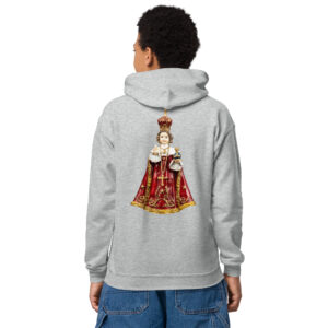 infant of prague kids hoodie