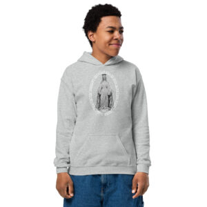 miraculous medal children's hoodie
