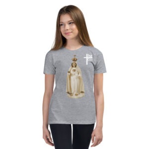 our lady of fatima children's t shirt