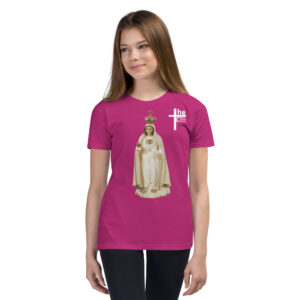 our lady of fatima children's t shirt