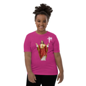 sacred heart of jesus children's t shirt