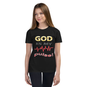 Christian Range god is my pulse children's christian t shirt