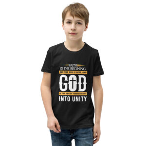 Christian Range faith and love children's christian t shirt