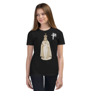 our lady of fatima children's t shirt