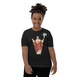 sacred heart of jesus children's t shirt