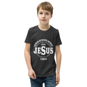 jesus the way, truth and light children's christian t shirt