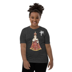 infant of prague children's t shirt