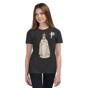 our lady of fatima children's t shirt
