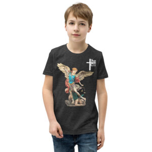 st michael archangel (colour) children's t shirt