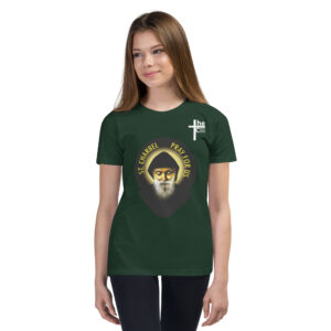 st charbel's pray for us children's t shirt
